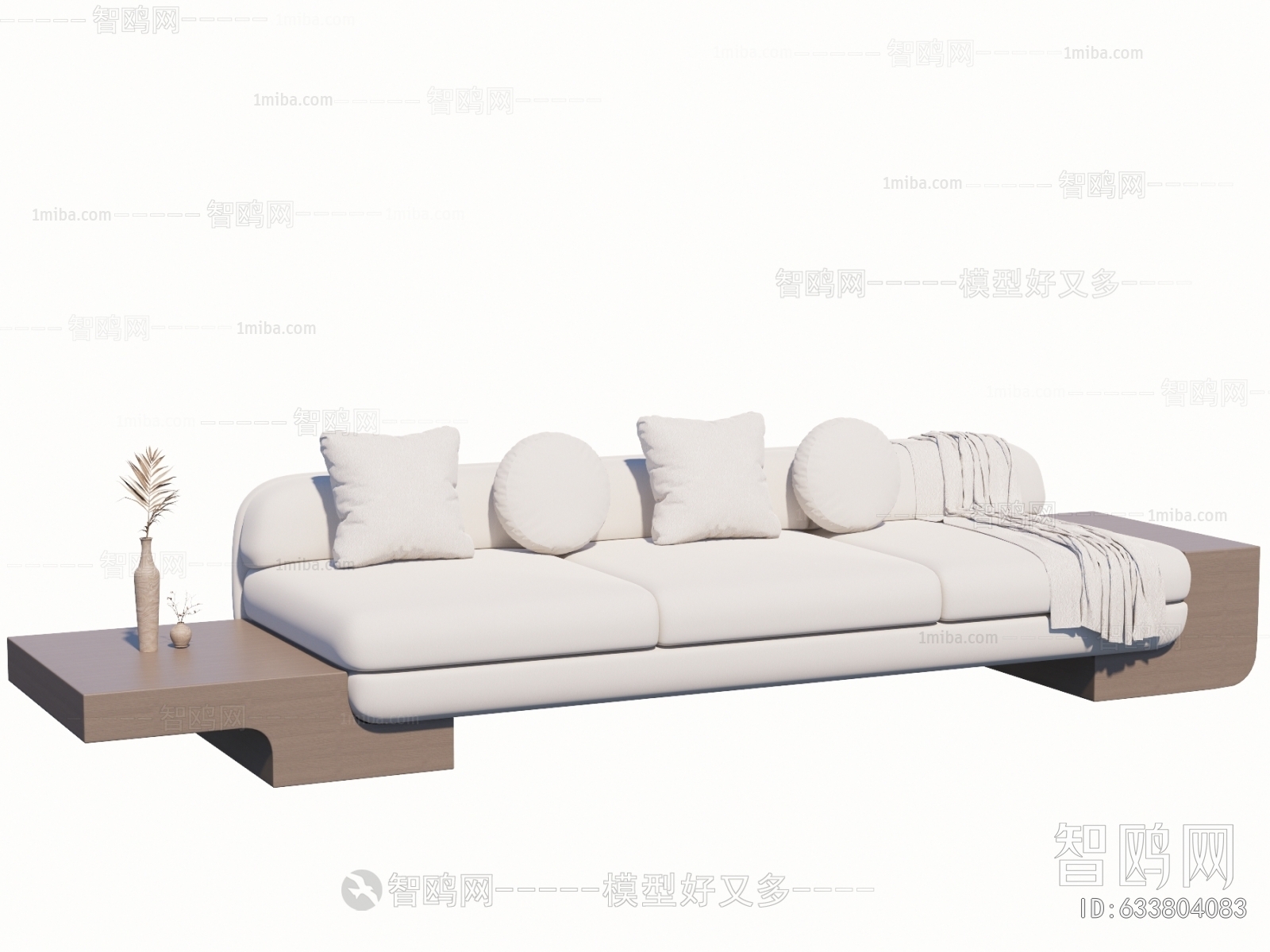 Modern Three-seat Sofa