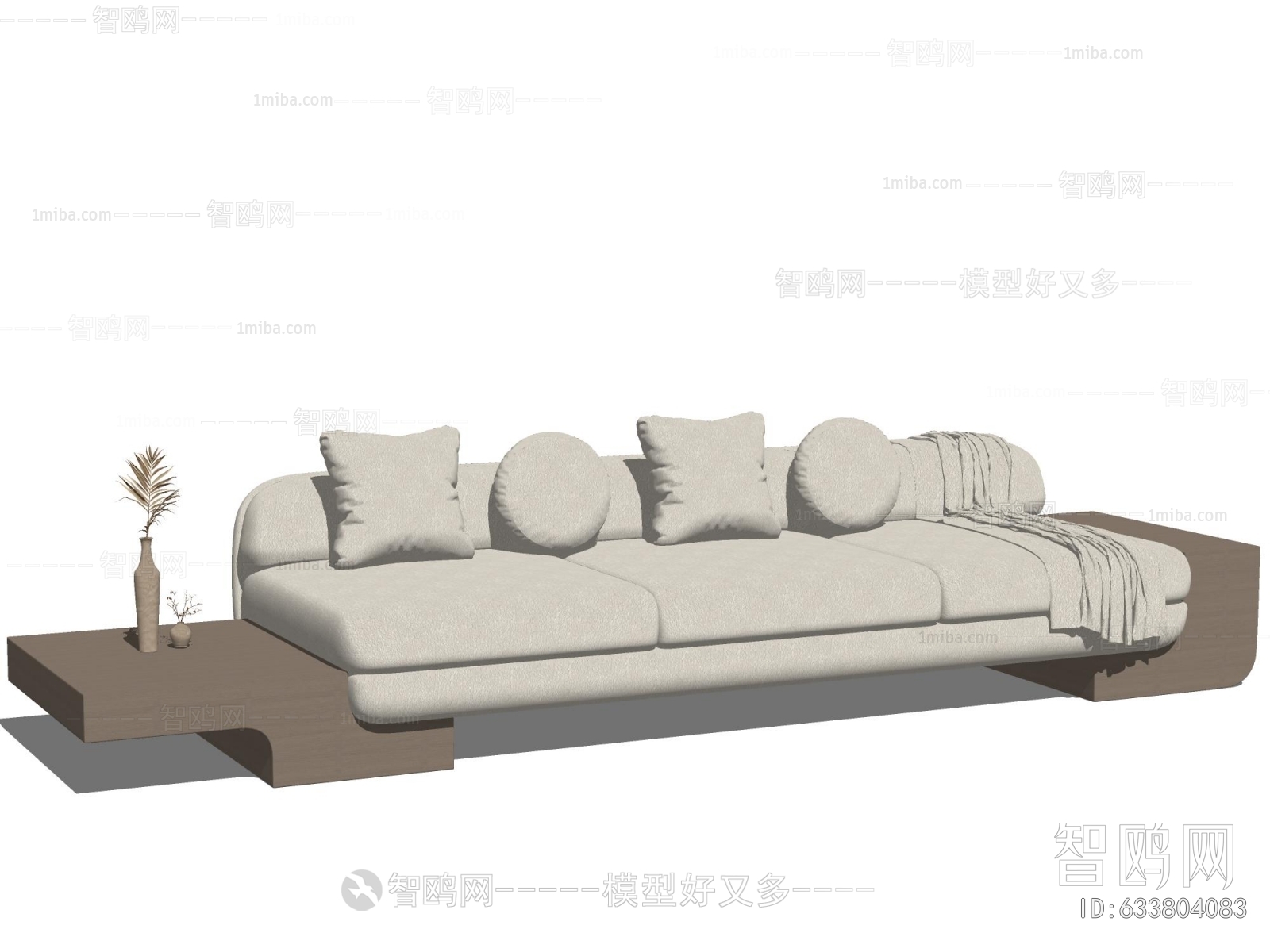 Modern Three-seat Sofa