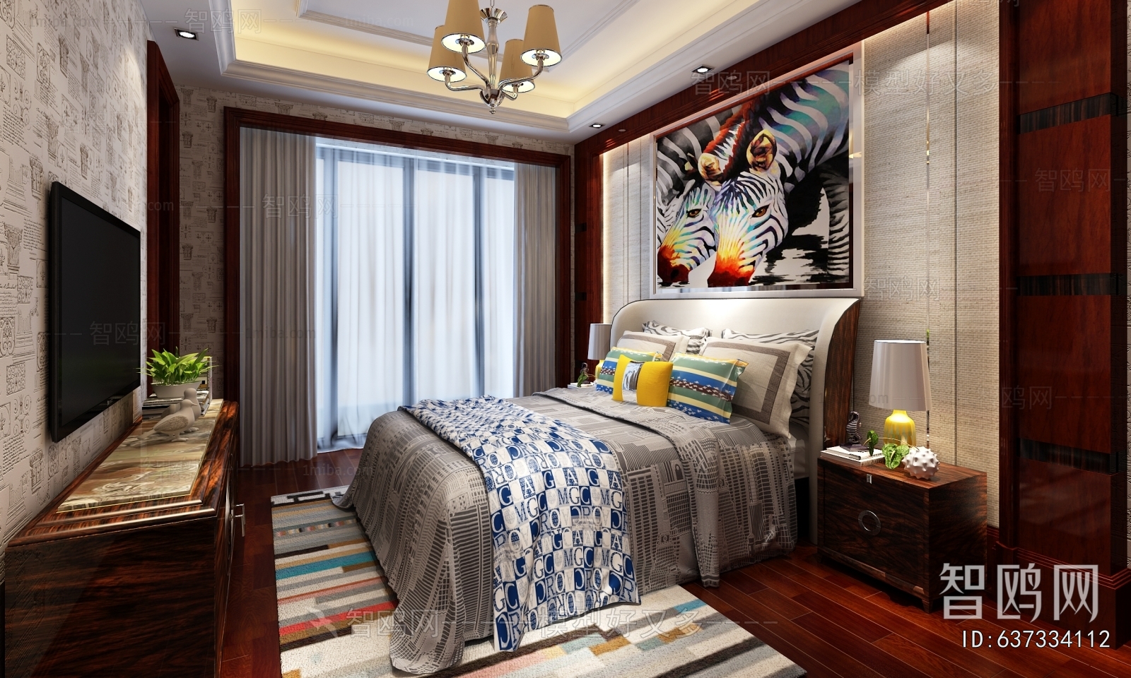 American Style Bedroom