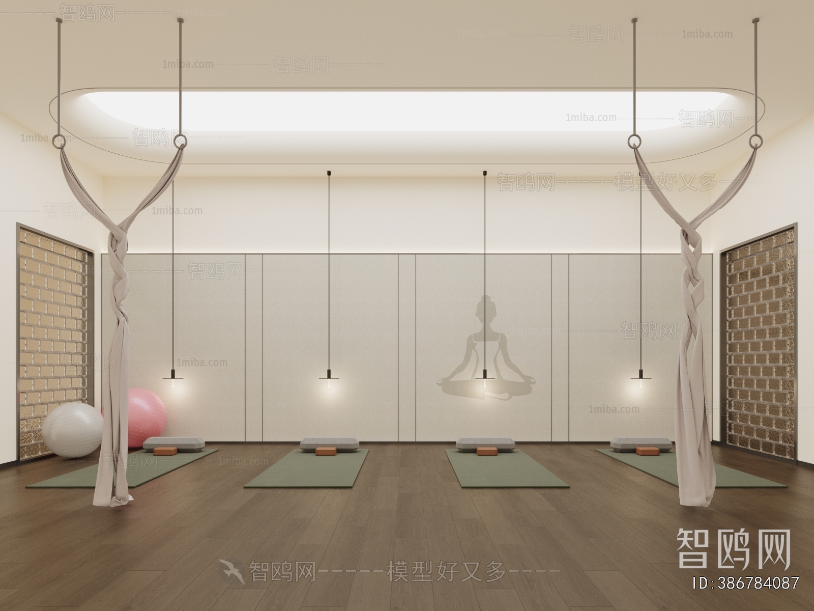 Modern Yoga Room