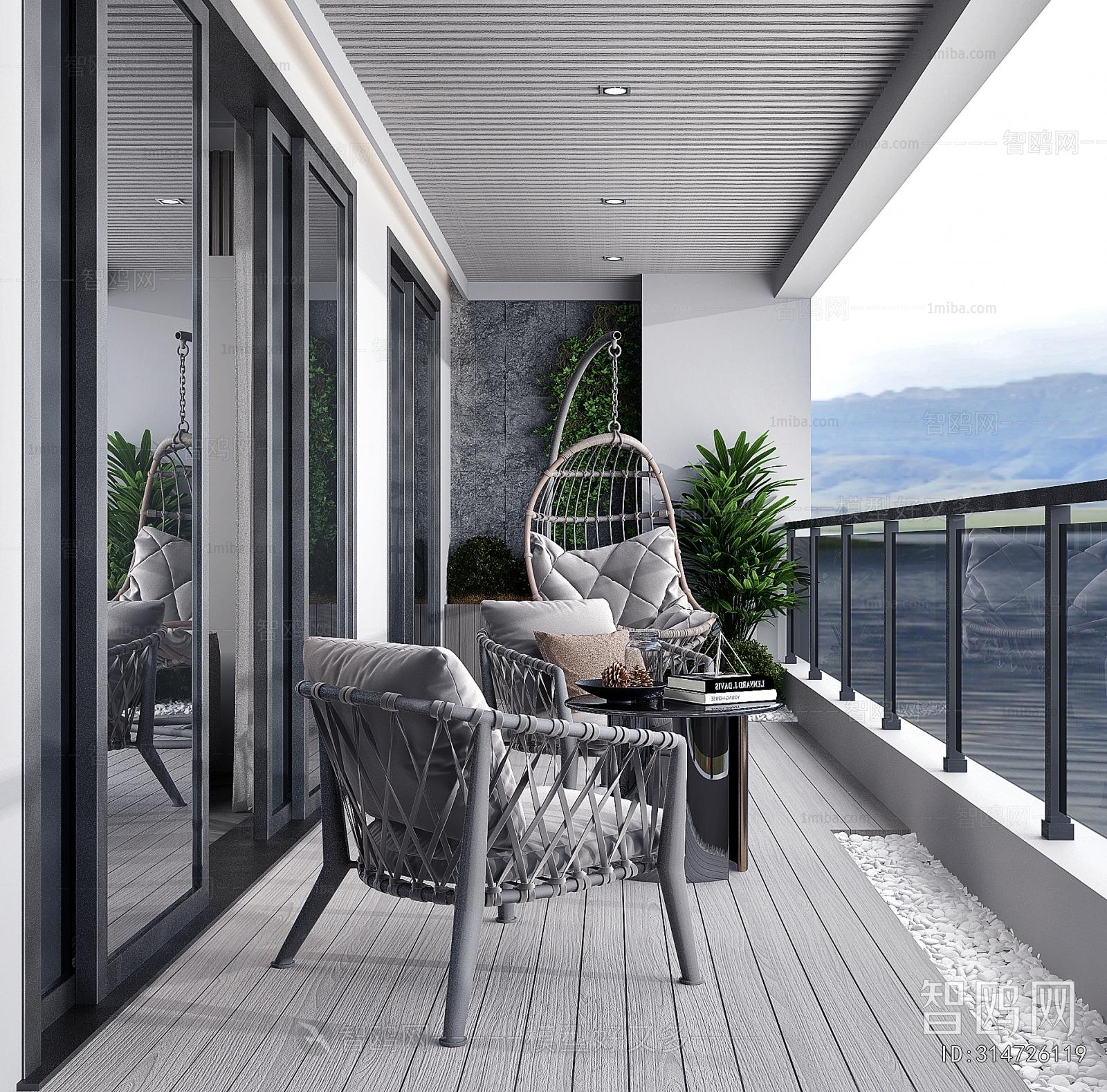 Modern Leisure Balcony