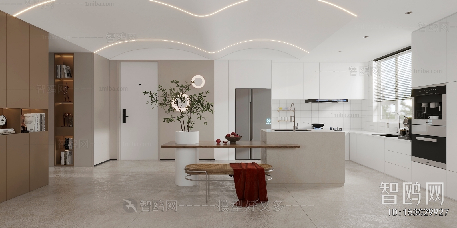 Modern Open Kitchen