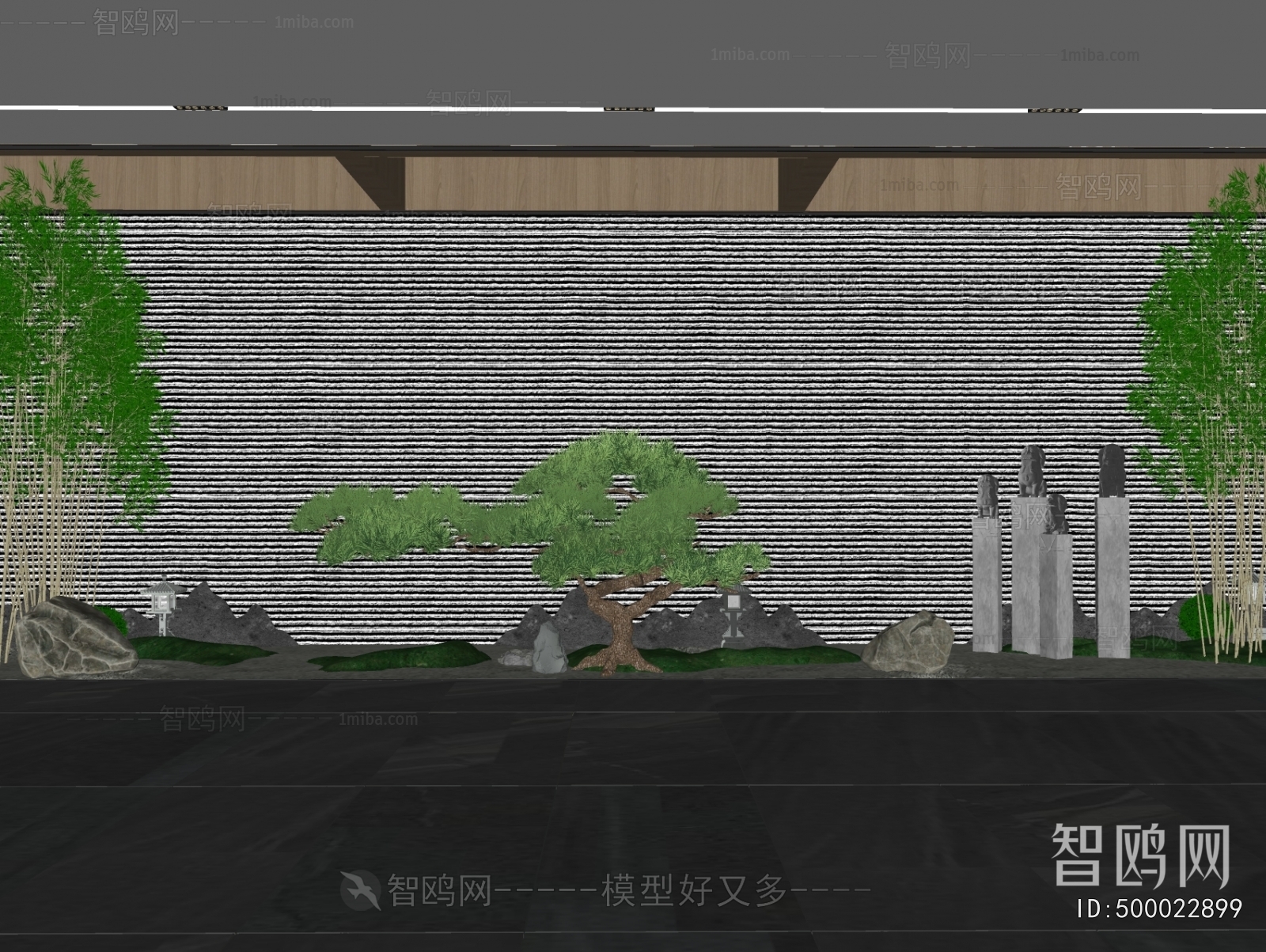 New Chinese Style Courtyard/landscape