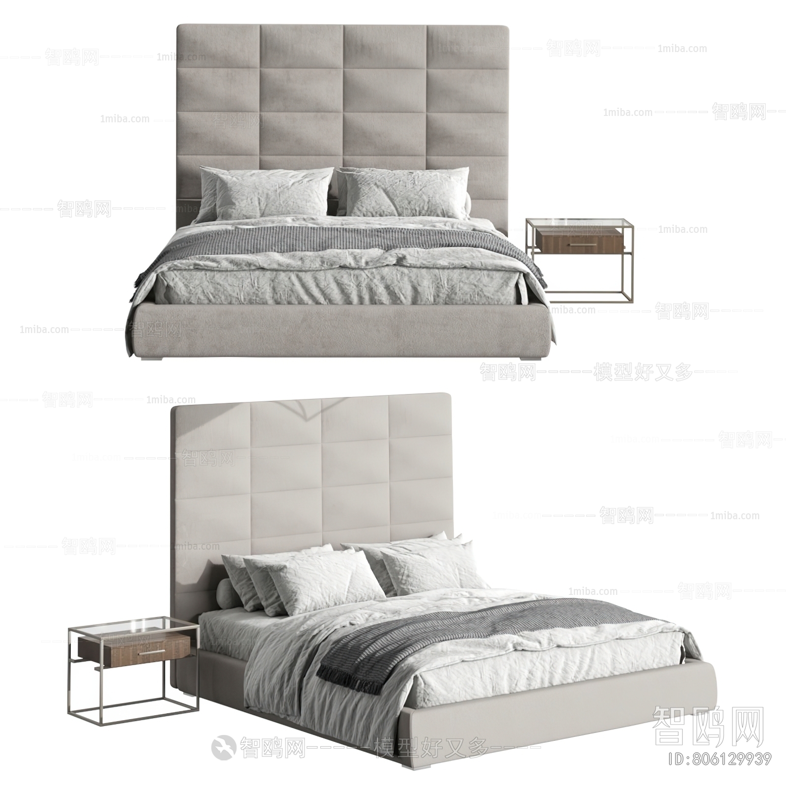 Modern Double Bed