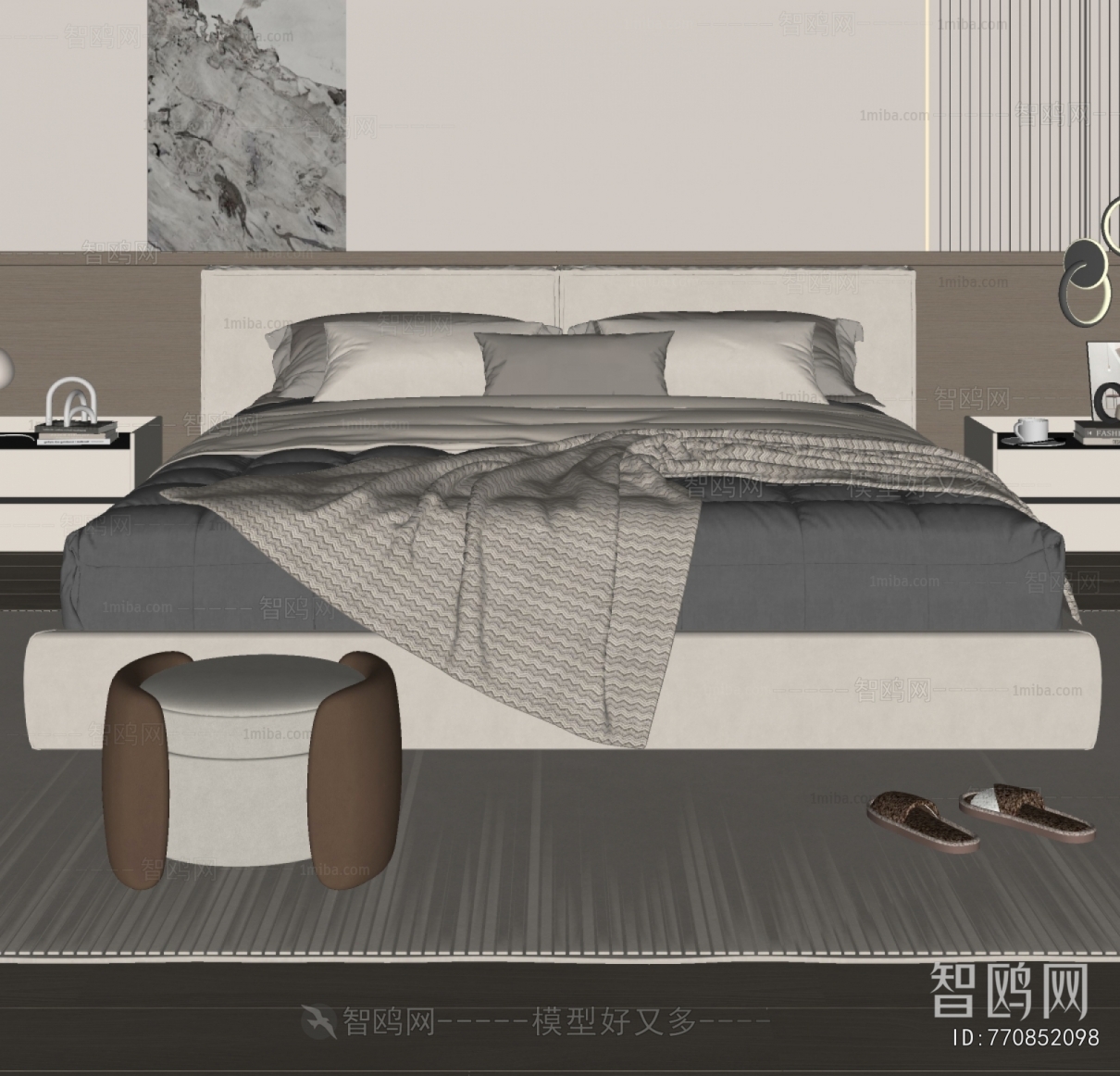 Modern Double Bed