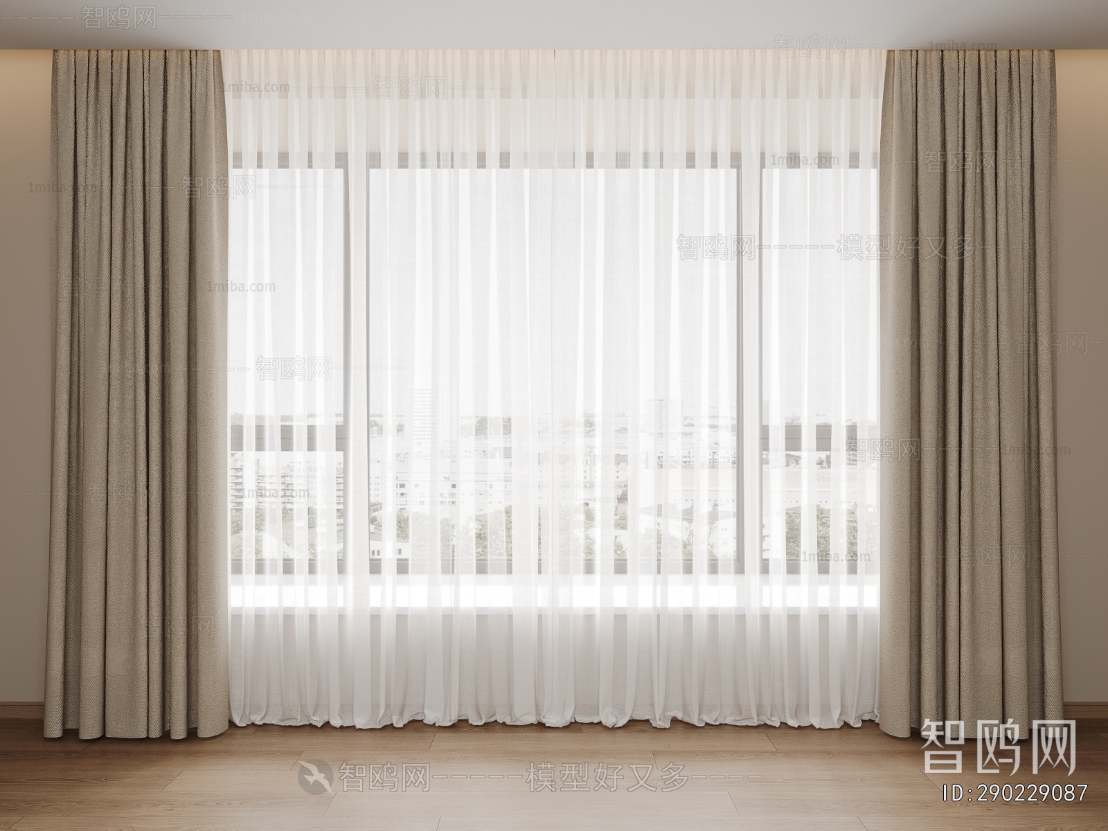 Modern The Curtain