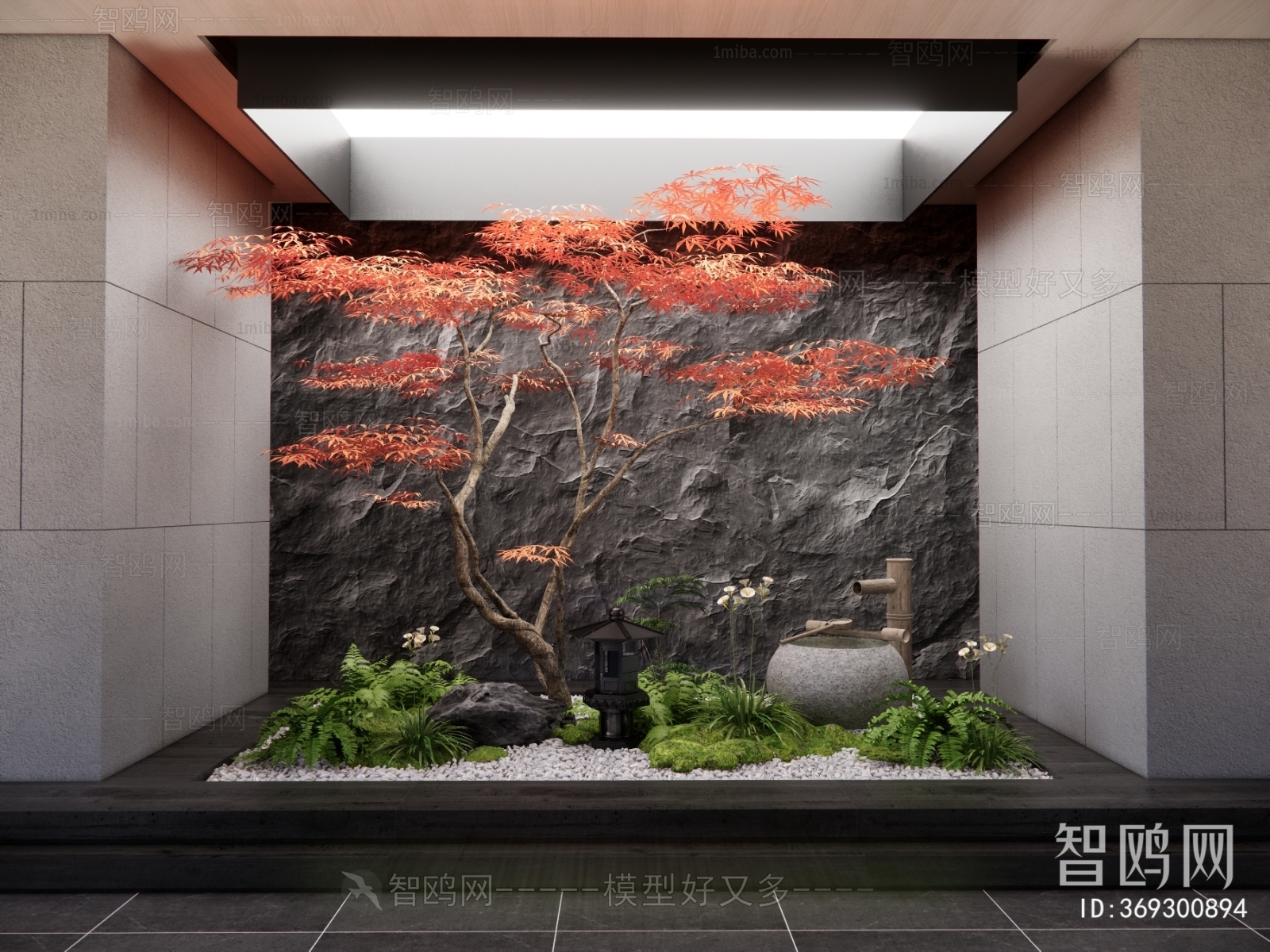 New Chinese Style Courtyard/landscape