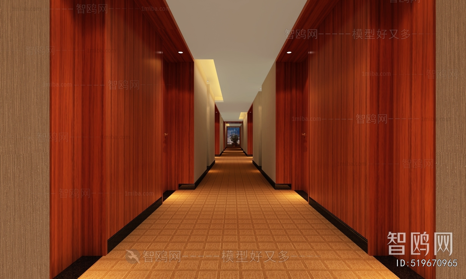 Southeast Asian Style Elevator Hall
