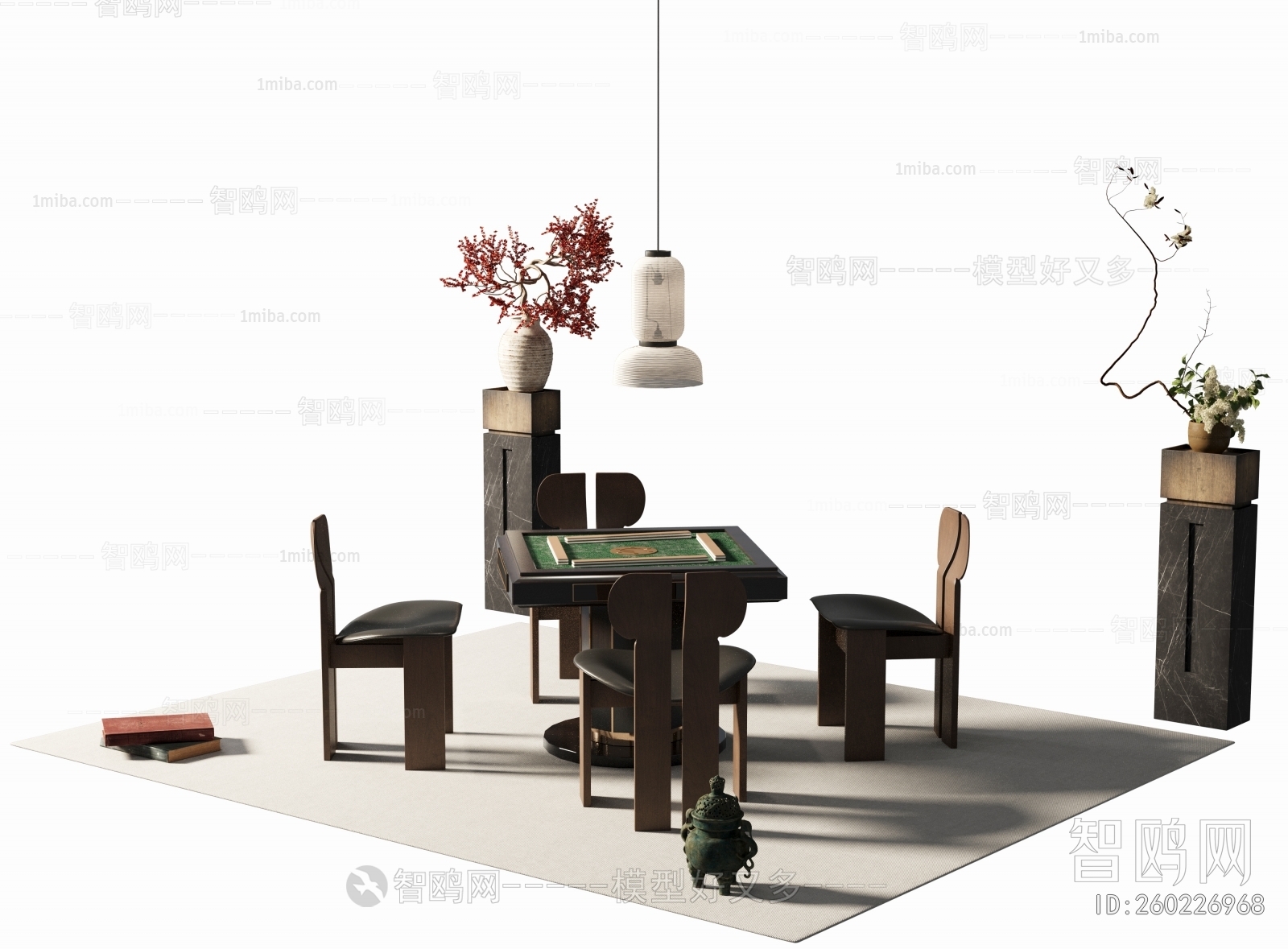 New Chinese Style Mahjong Tables And Chairs