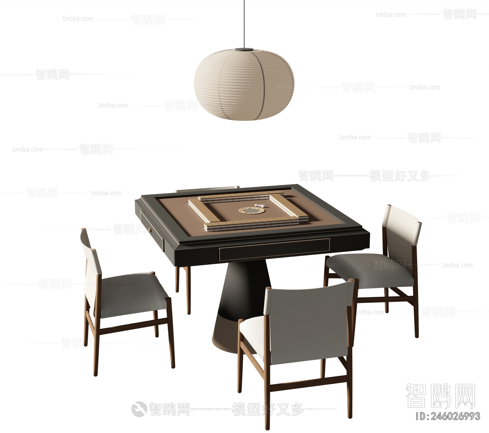 Modern Mahjong Tables And Chairs