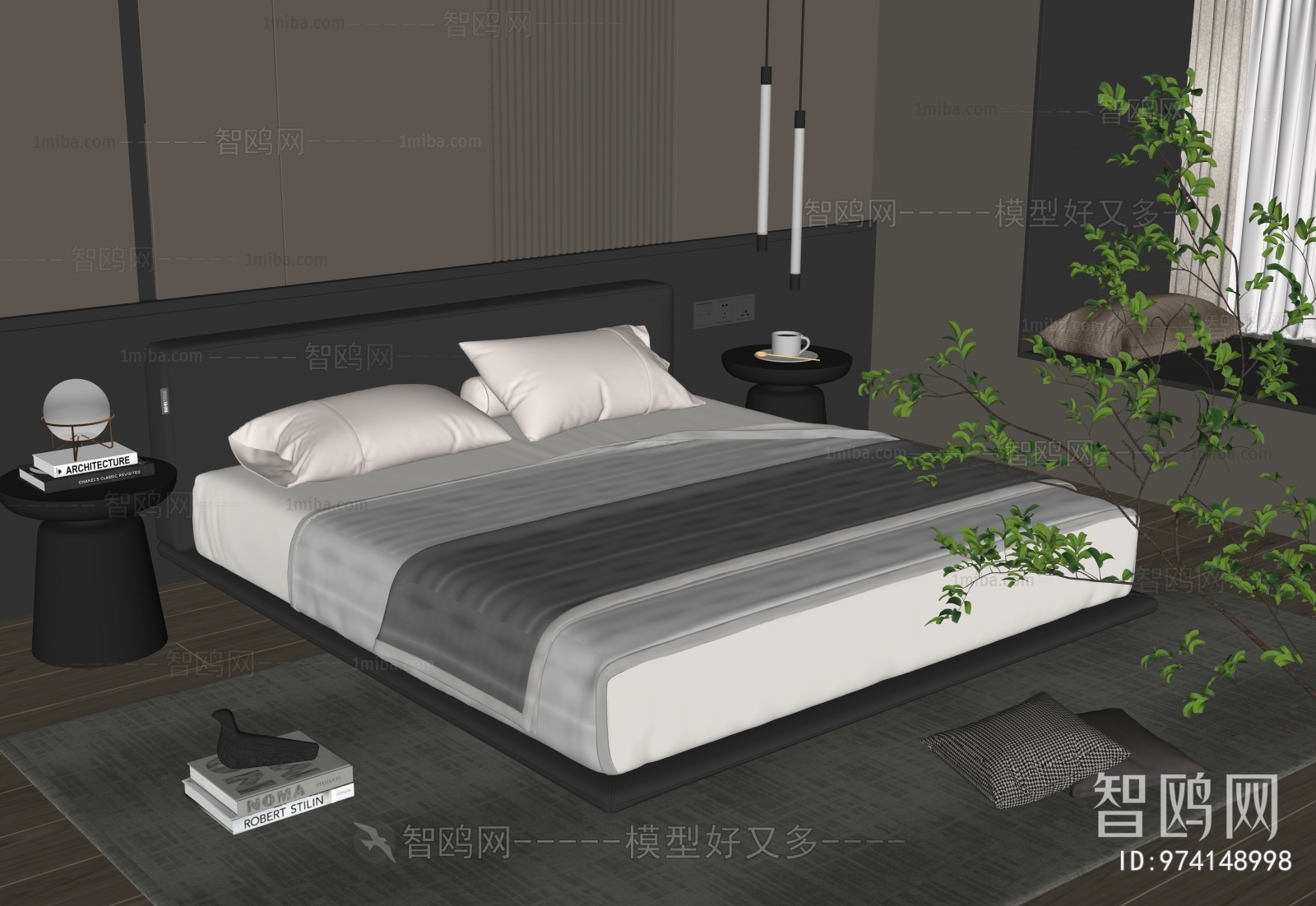 Modern Double Bed