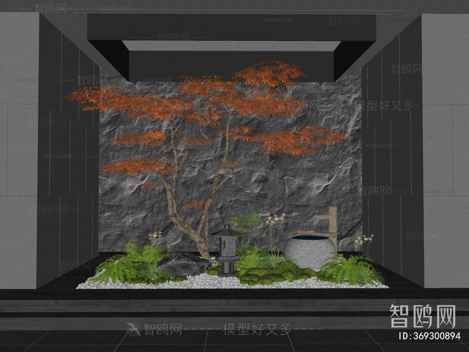 New Chinese Style Courtyard/landscape