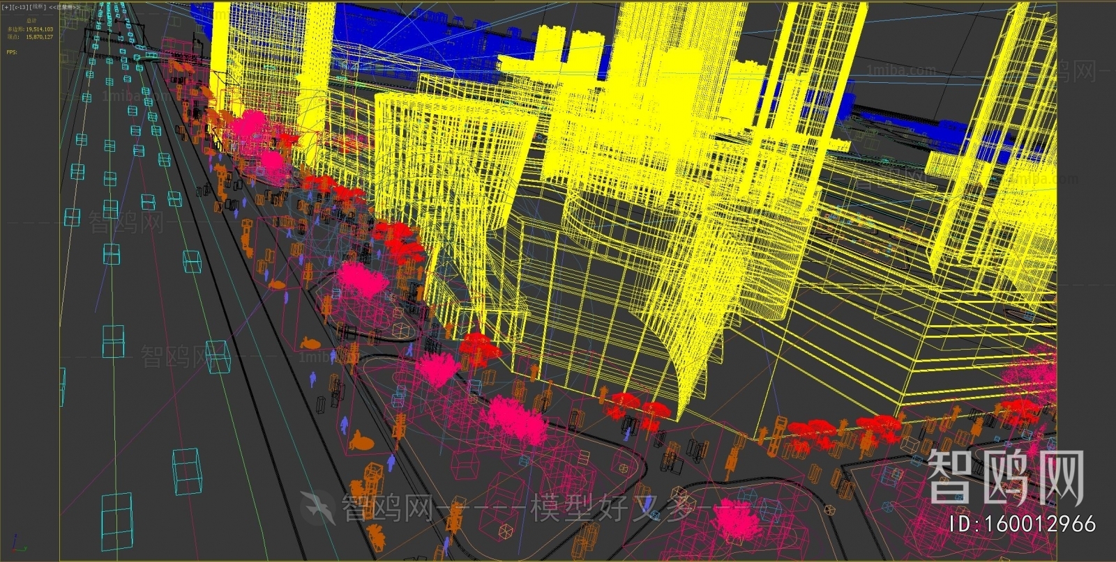 Modern Architectural Bird's-eye View Planning