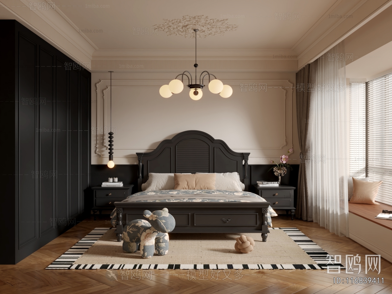 American Style Bedroom