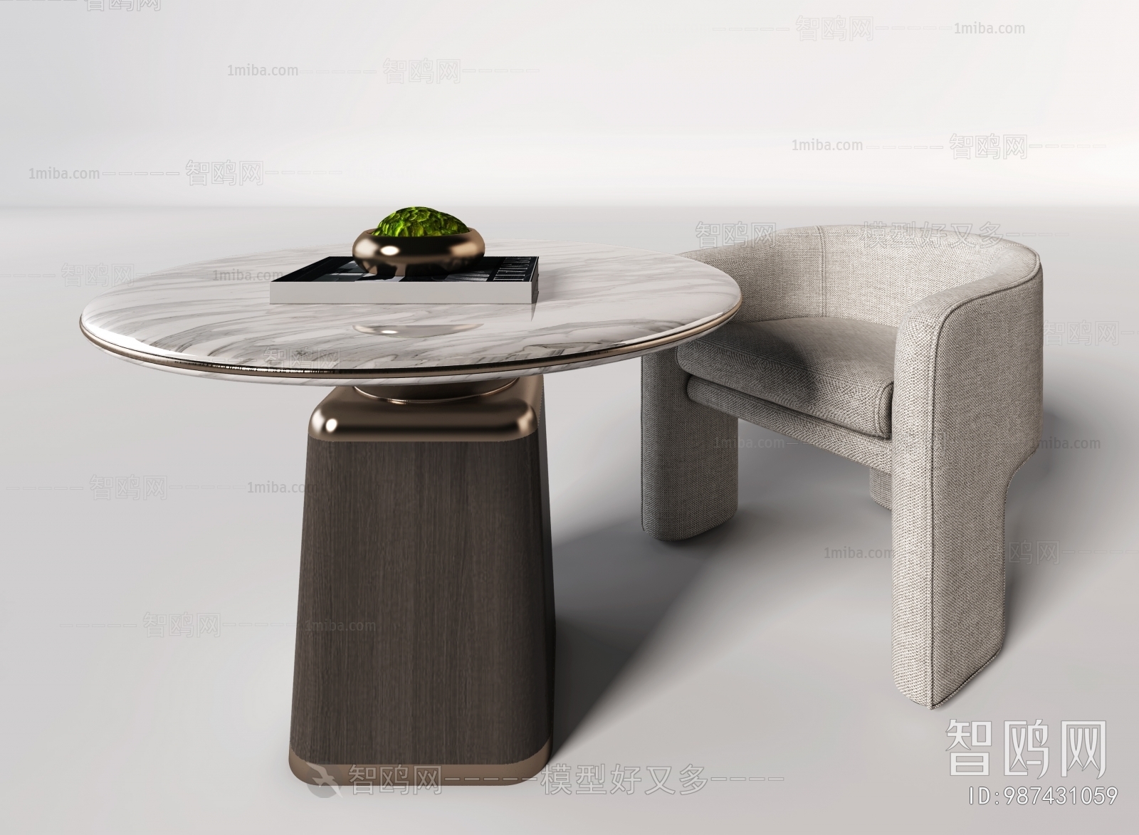 Modern Leisure Table And Chair