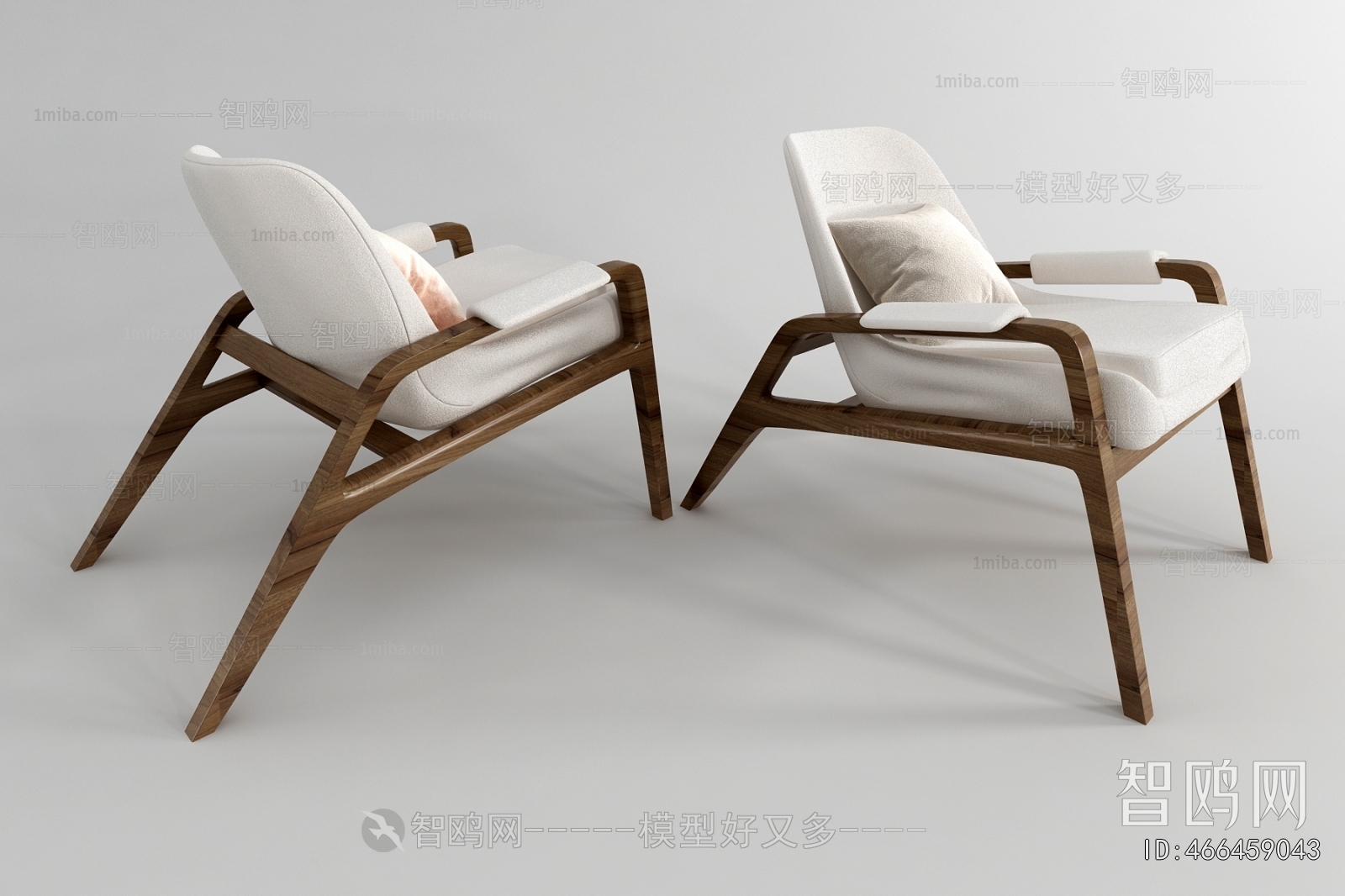 Wabi-sabi Style Lounge Chair