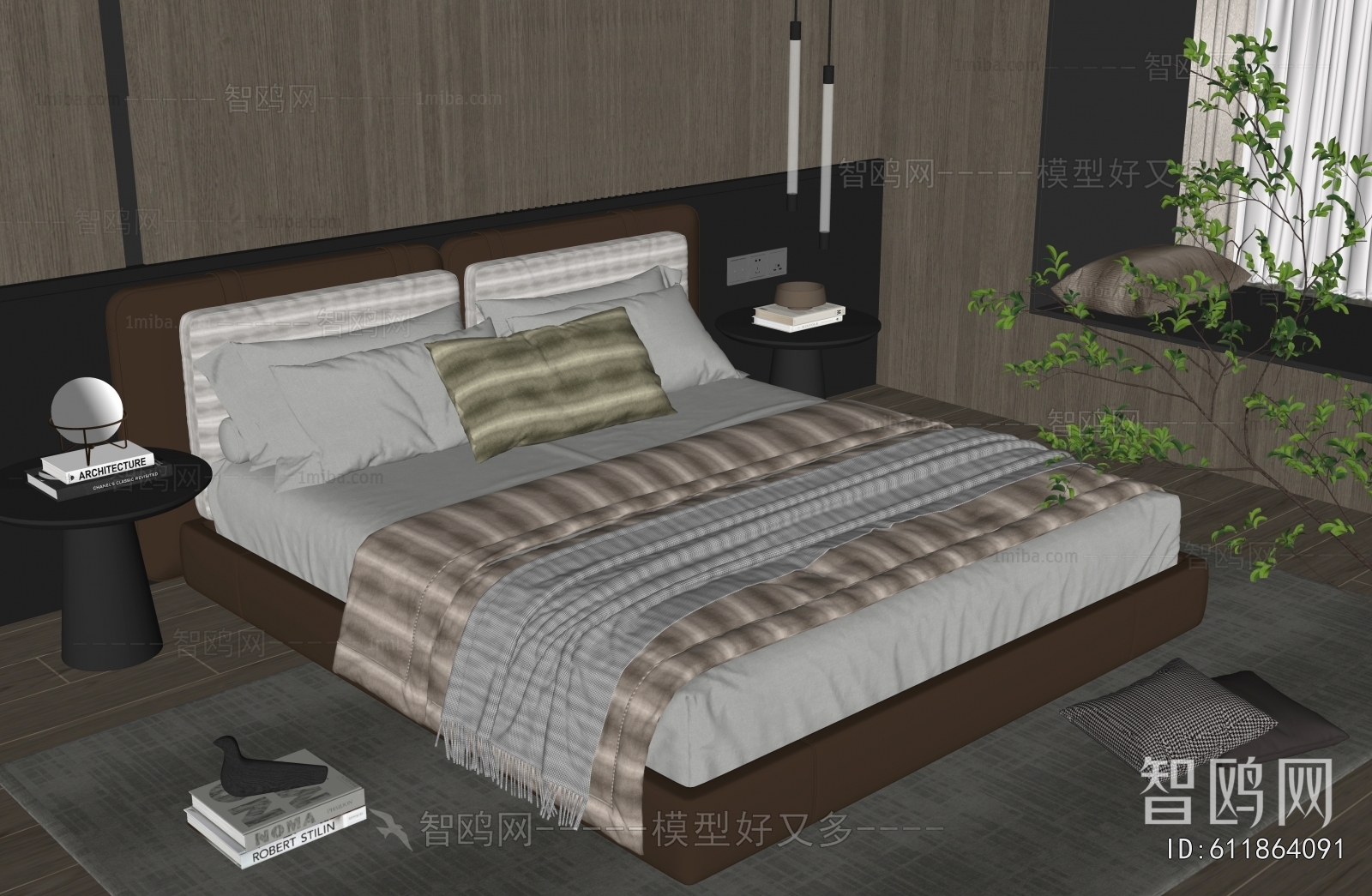 Modern Double Bed