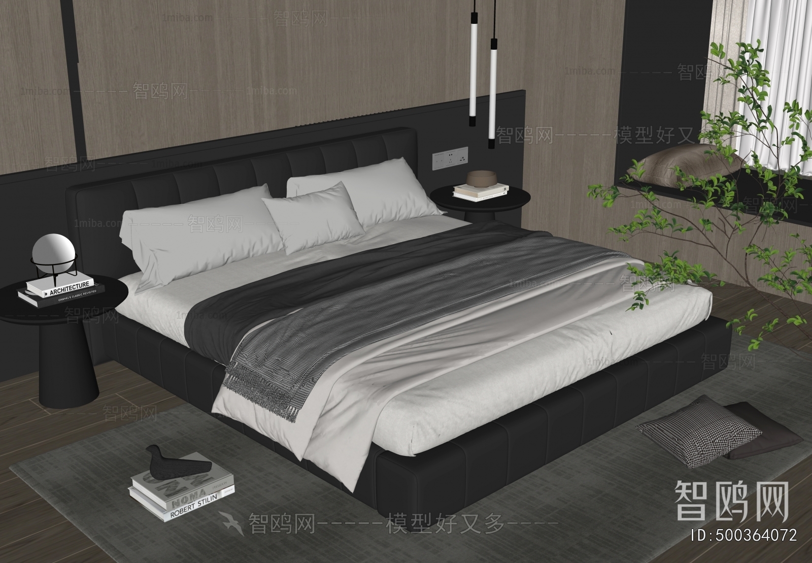 Modern Double Bed