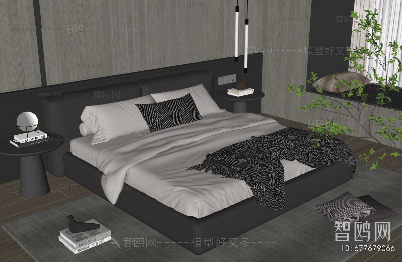 Modern Double Bed