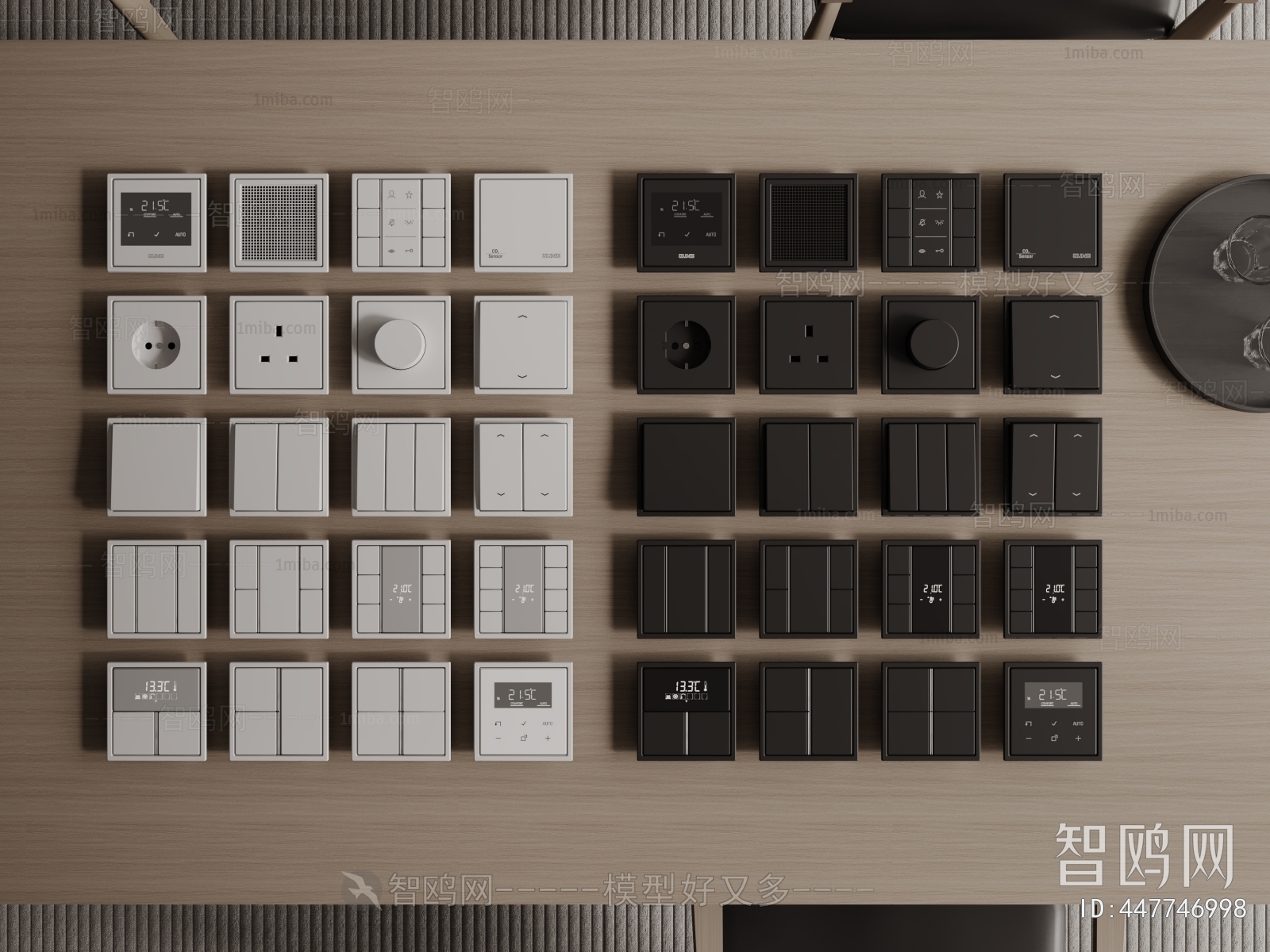 Modern Switch Socket Panel