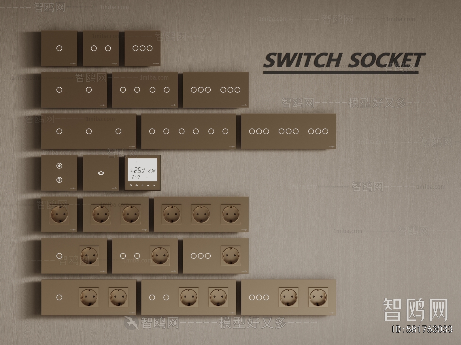 Modern Switch Panel