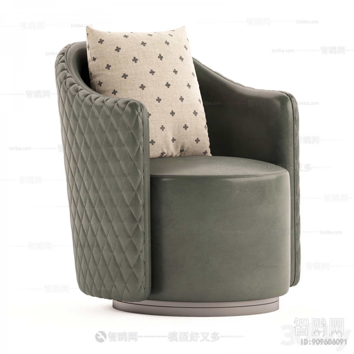 Retro Style Single Sofa