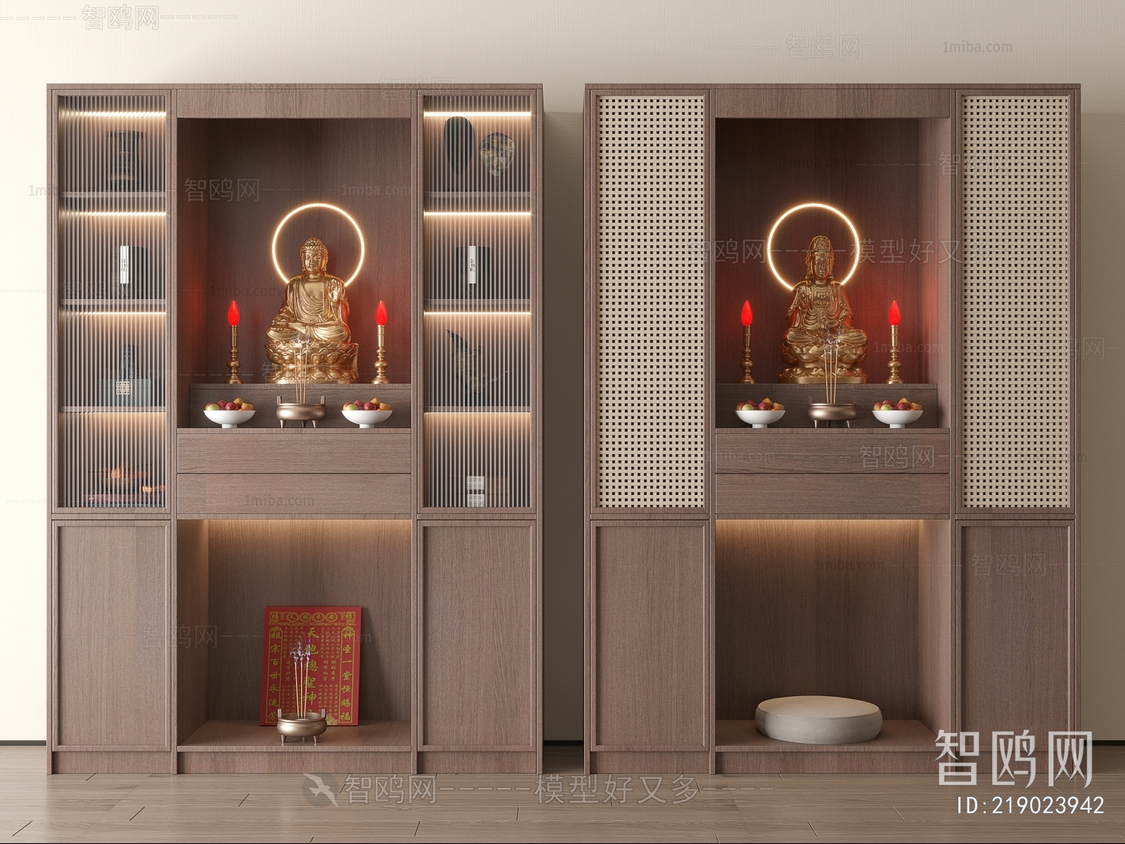 Modern Buddhist Niche