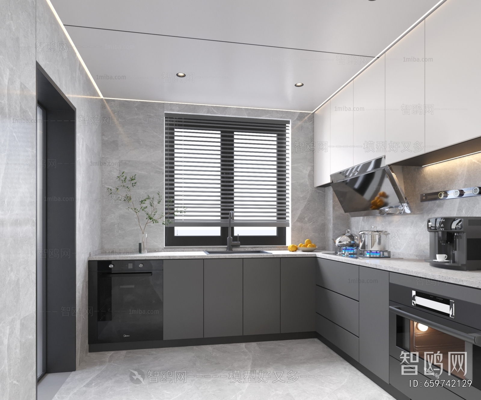 Modern The Kitchen