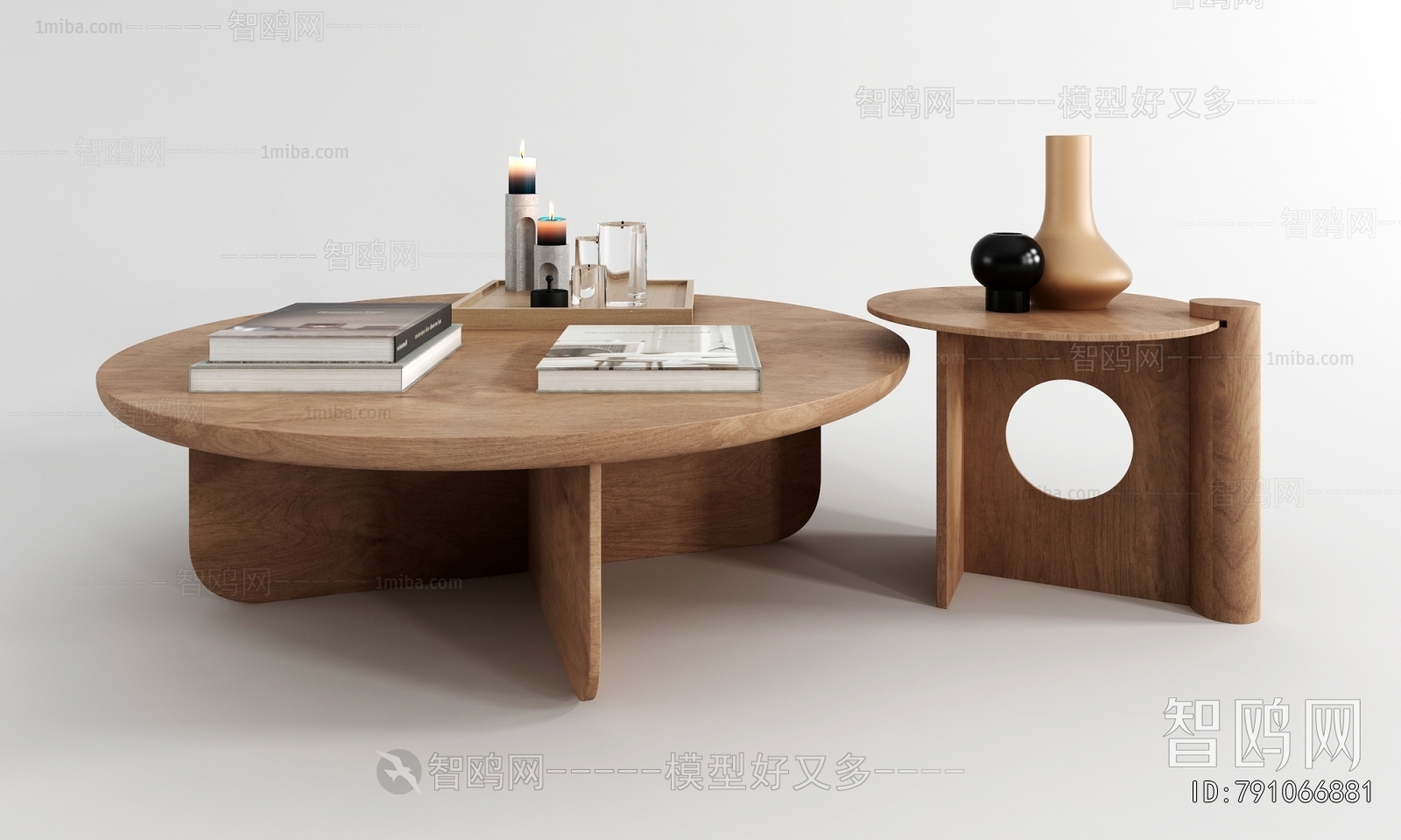 Wabi-sabi Style Coffee Table