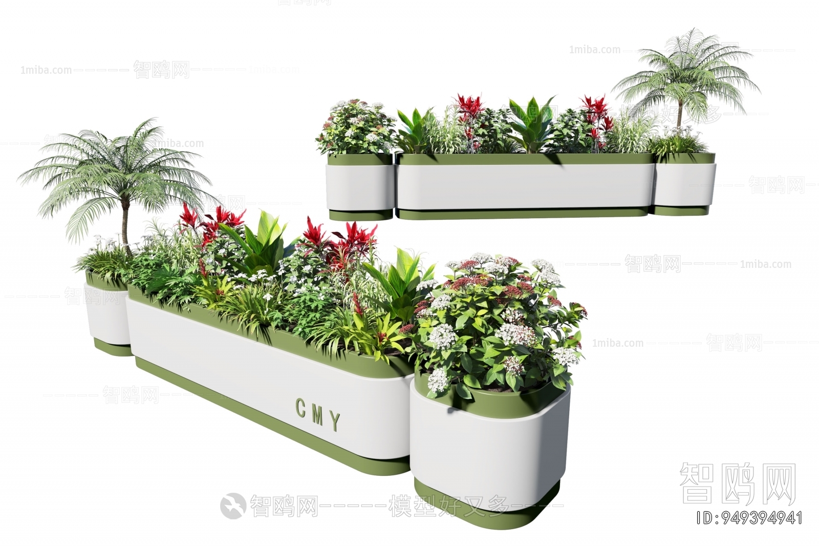 Modern Flower Bed, Flower Bowl, Flower Box