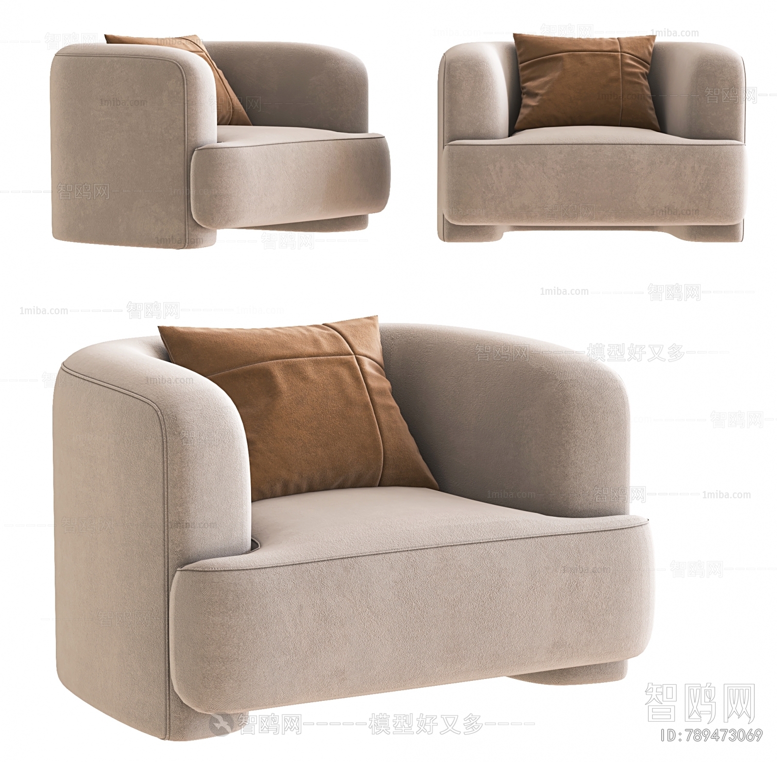 Modern Single Sofa