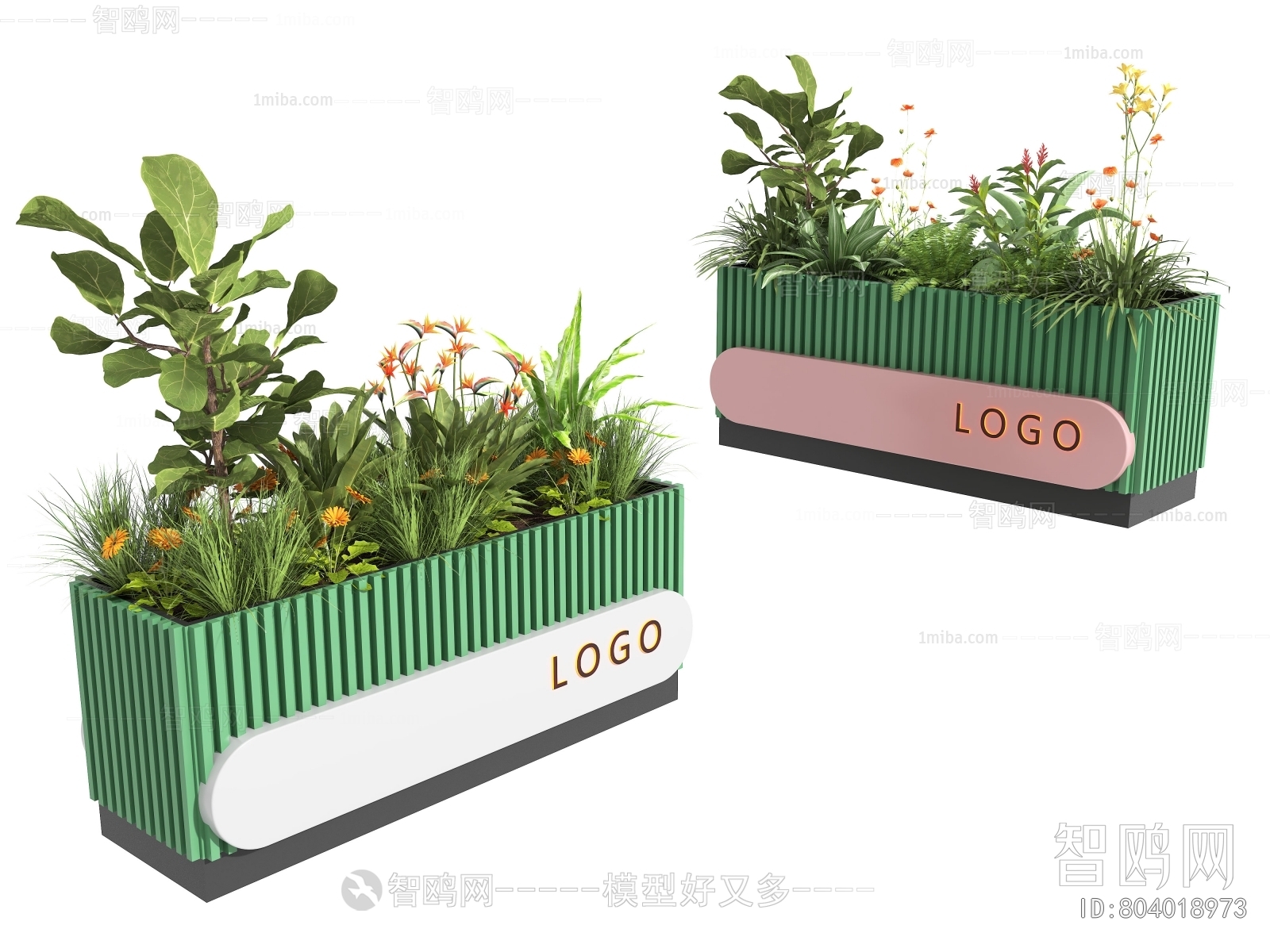 Modern Flower Bed, Flower Bowl, Flower Box