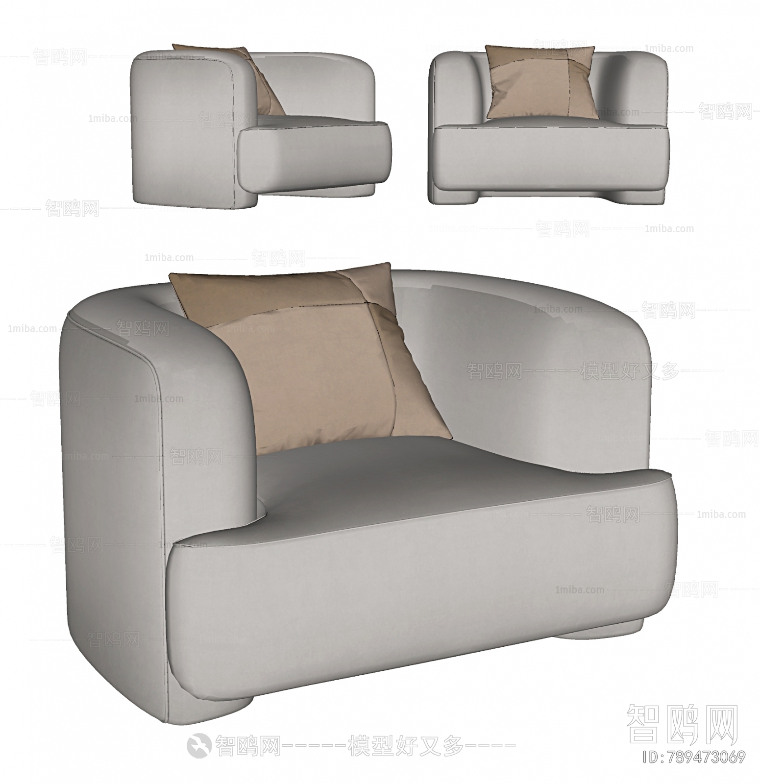 Modern Single Sofa