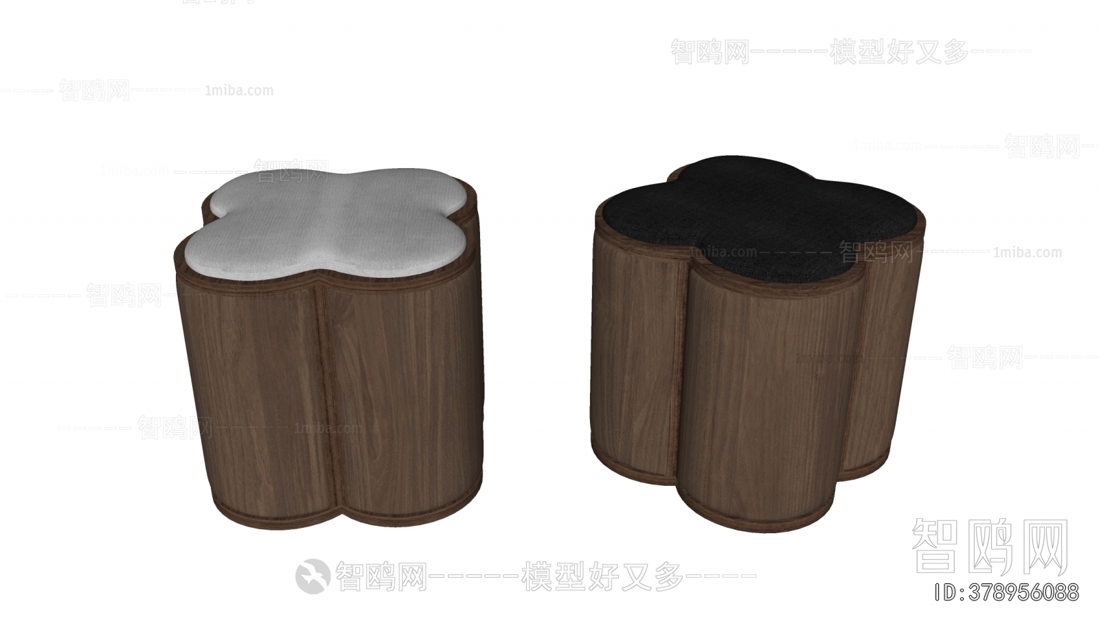 New Chinese Style Sofa Stool