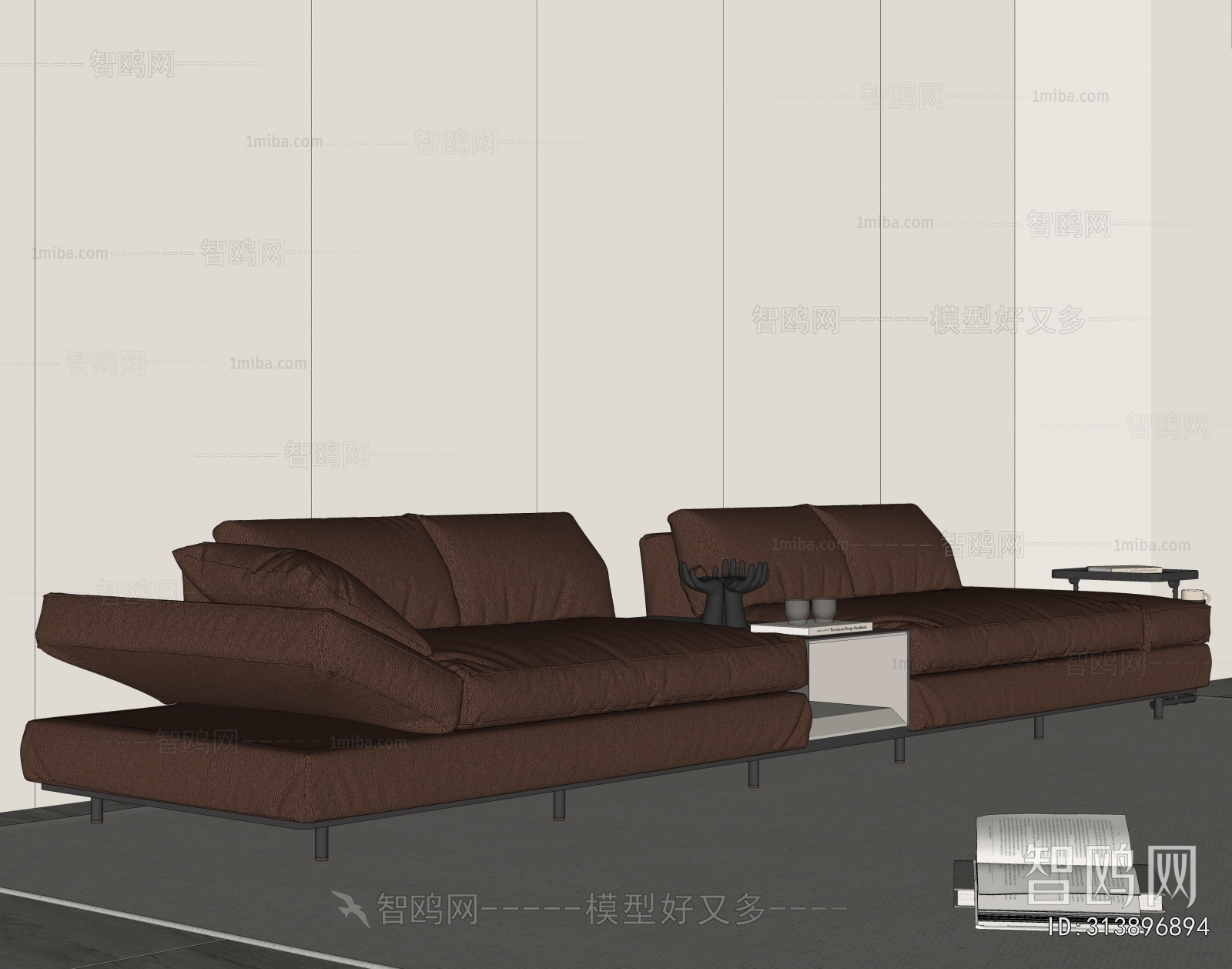 Modern Multi Person Sofa