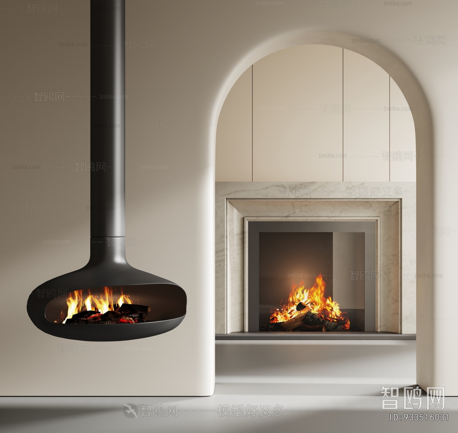 Modern Fireplace