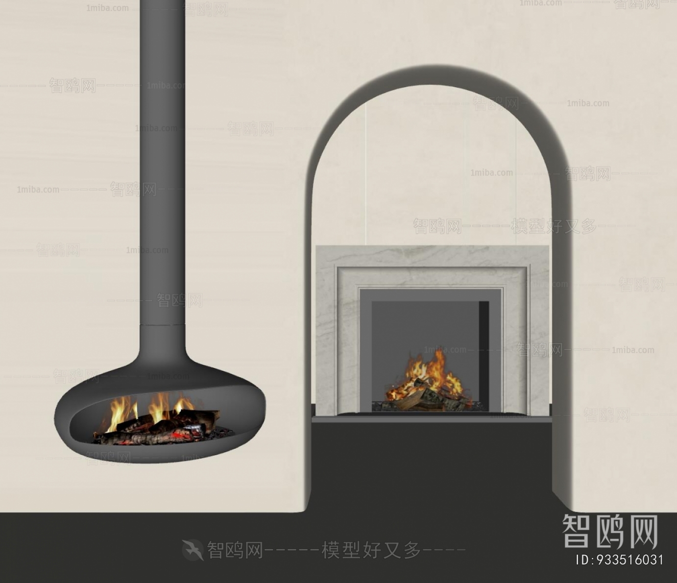 Modern Fireplace