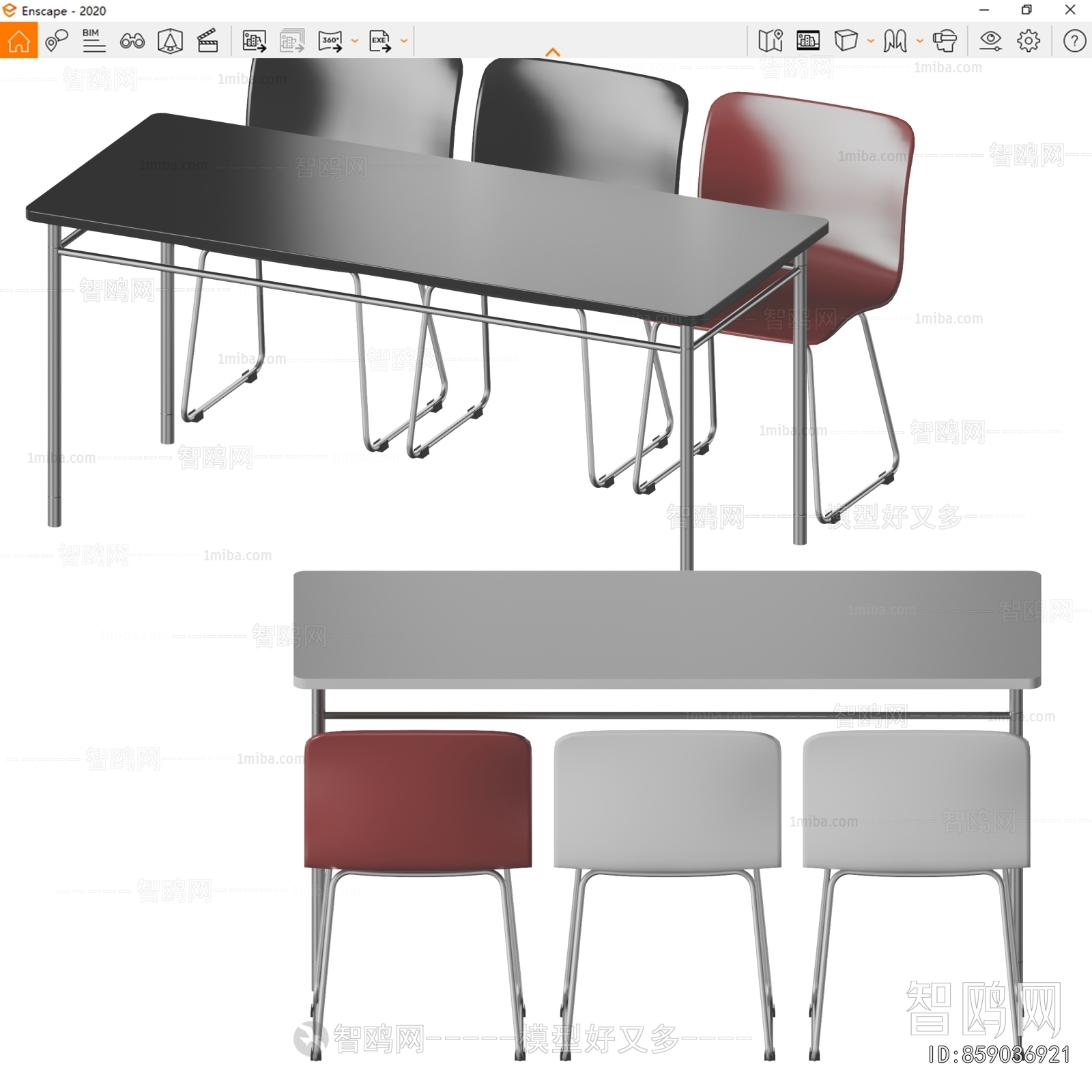 Modern Leisure Table And Chair