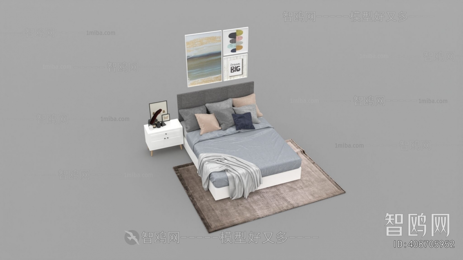 Modern Double Bed