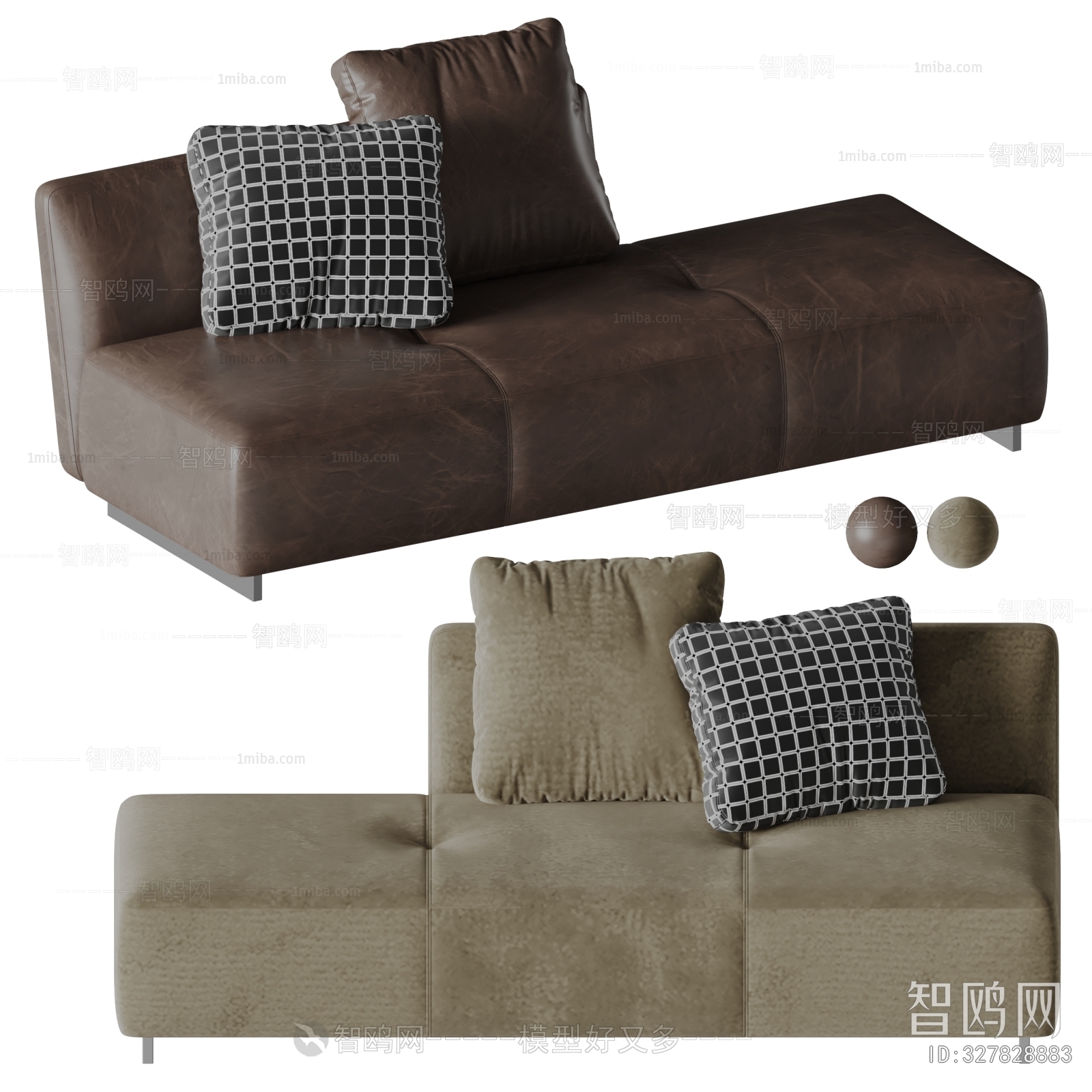 Modern Three-seat Sofa