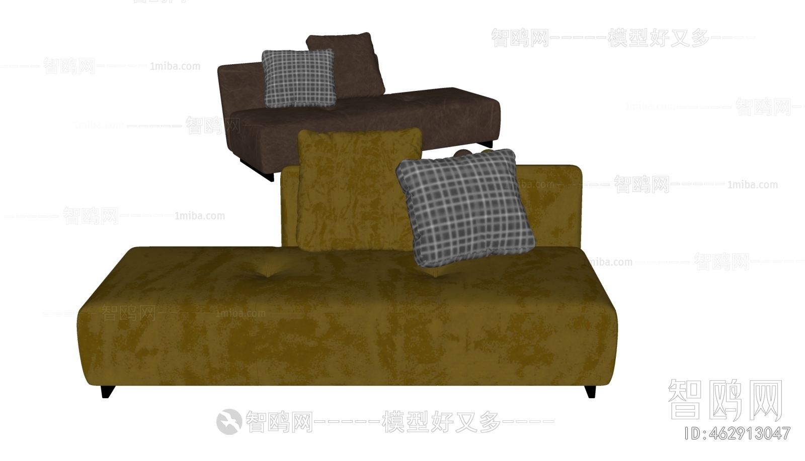 Modern Three-seat Sofa