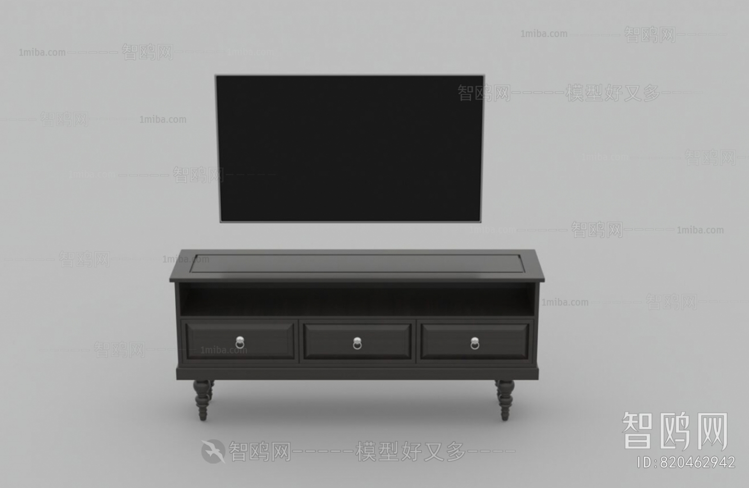 Southeast Asian Style TV Cabinet