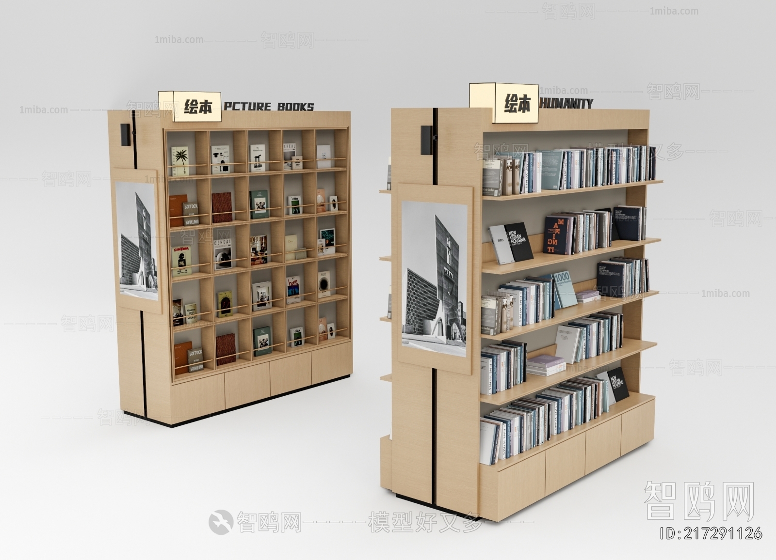 Modern Bookshelf