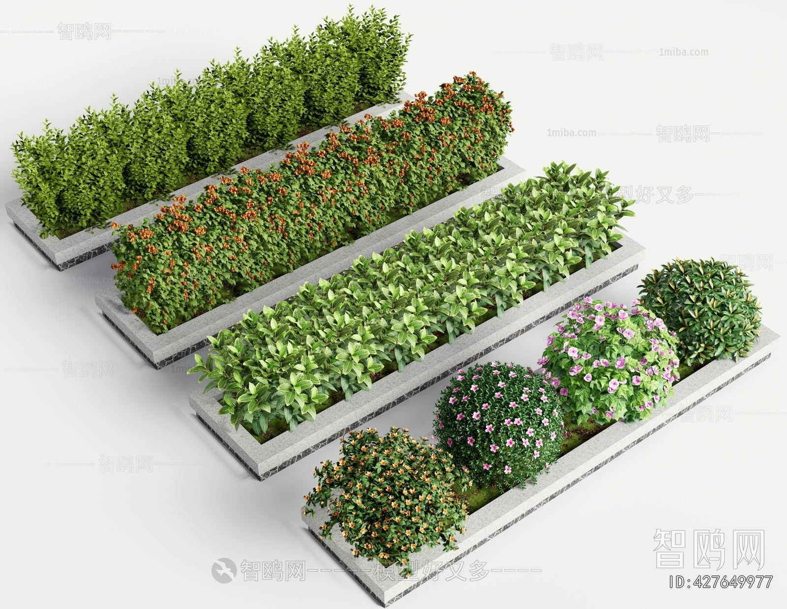 Modern Flower Bed, Flower Bowl, Flower Box