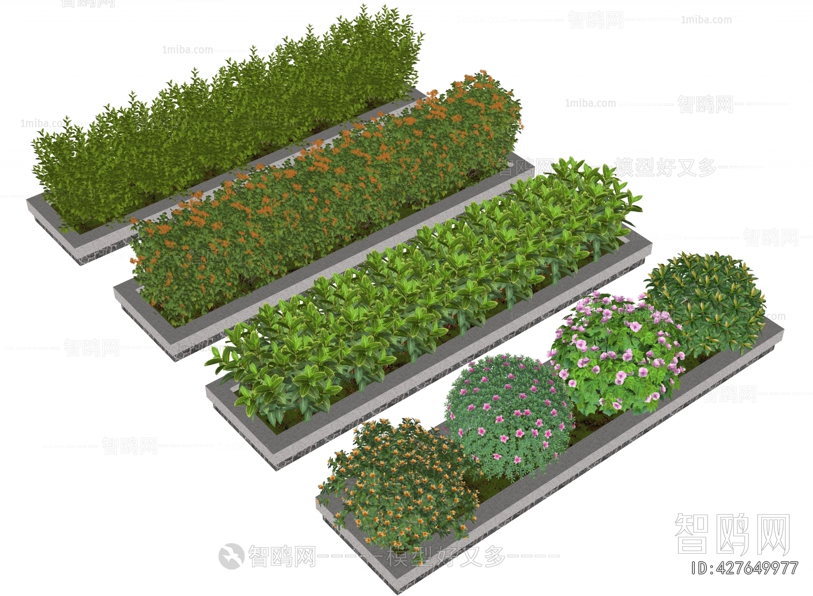 Modern Flower Bed, Flower Bowl, Flower Box