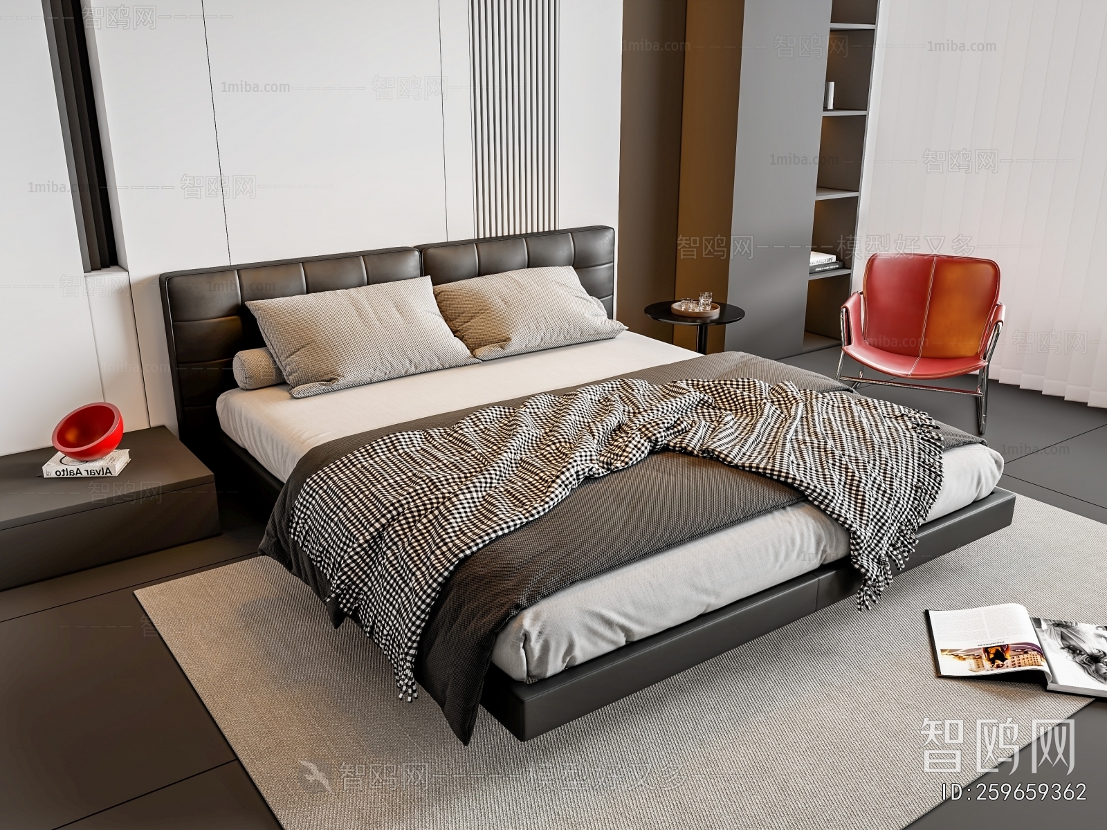 Modern Double Bed