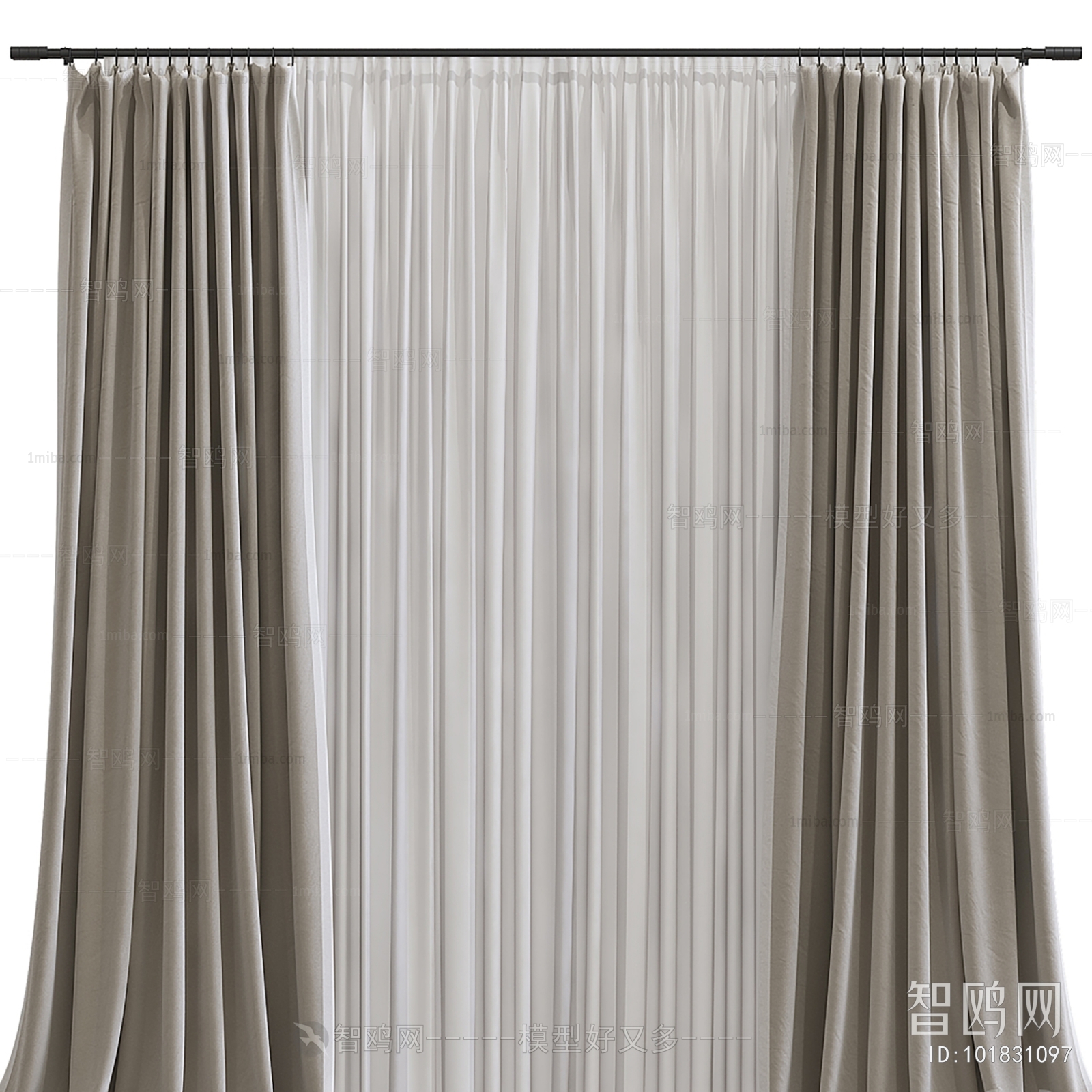 Modern The Curtain