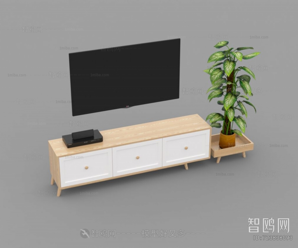 Nordic Style TV Cabinet