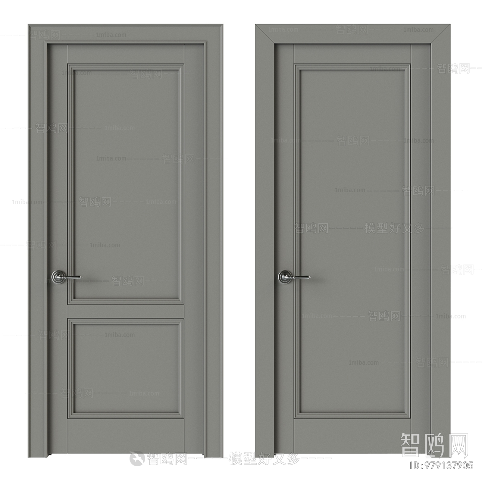 Modern Single Door