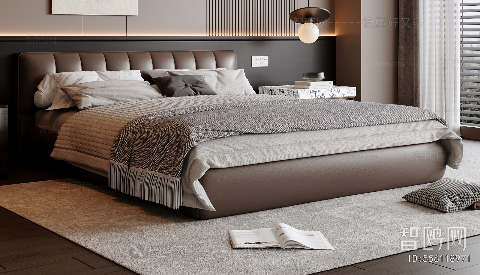 Modern Double Bed